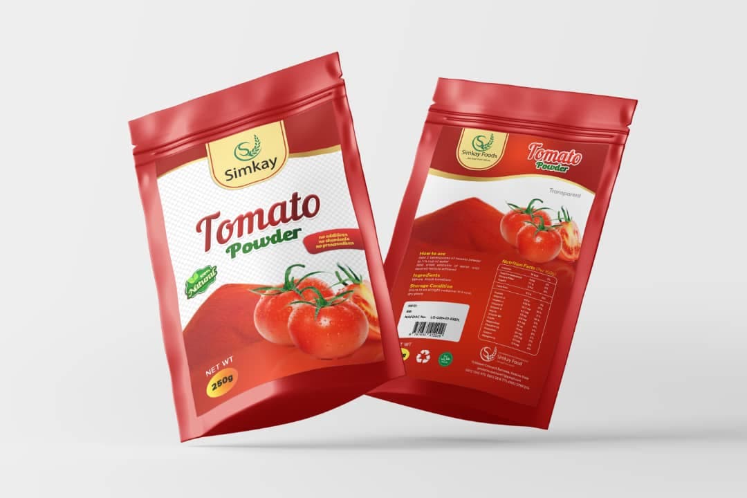 Simkay Tomato Powder 250g pack